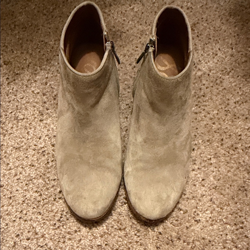 Sam Edelman Women's Tan Ankle Boots